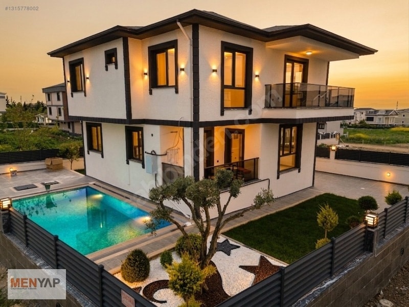 Yeniçiftlik Merkezde 316 m² Arsa İçinde Havuzlu 4+1 Dubleks Villa — fotoğraf 2