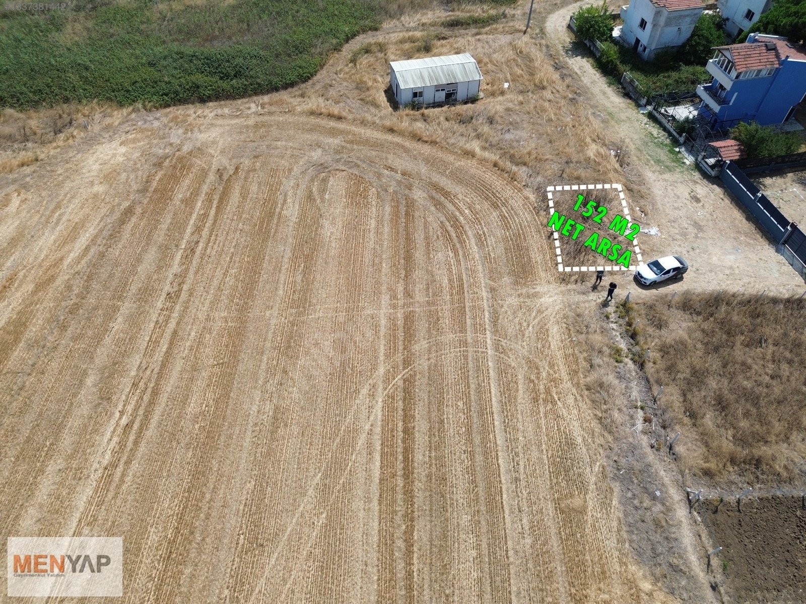 Çeşmeli’de Denize 230 Metre, 152 m² Villa İmarlı Arsa — fotoğraf 2