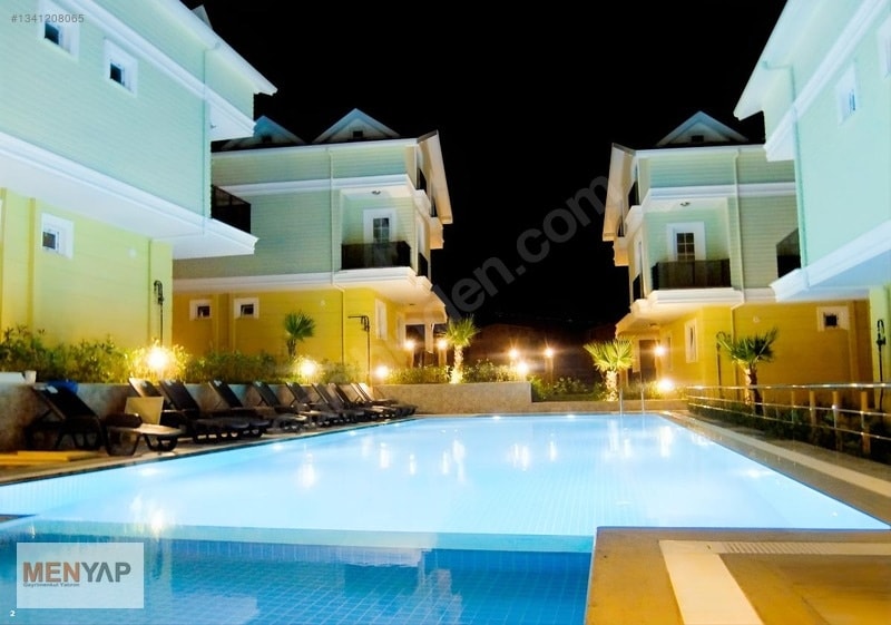 Dereağzı’nda Menyap Palmiye 1 Sitesi’nde Havuzlu 4+1 Villa — fotoğraf 2