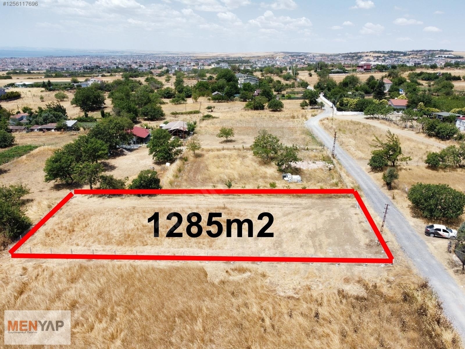 Yeniçiftlik Bağlar Mevkii’nde Deniz Manzaralı 1.285 m² Bağ Yeri — fotoğraf 3