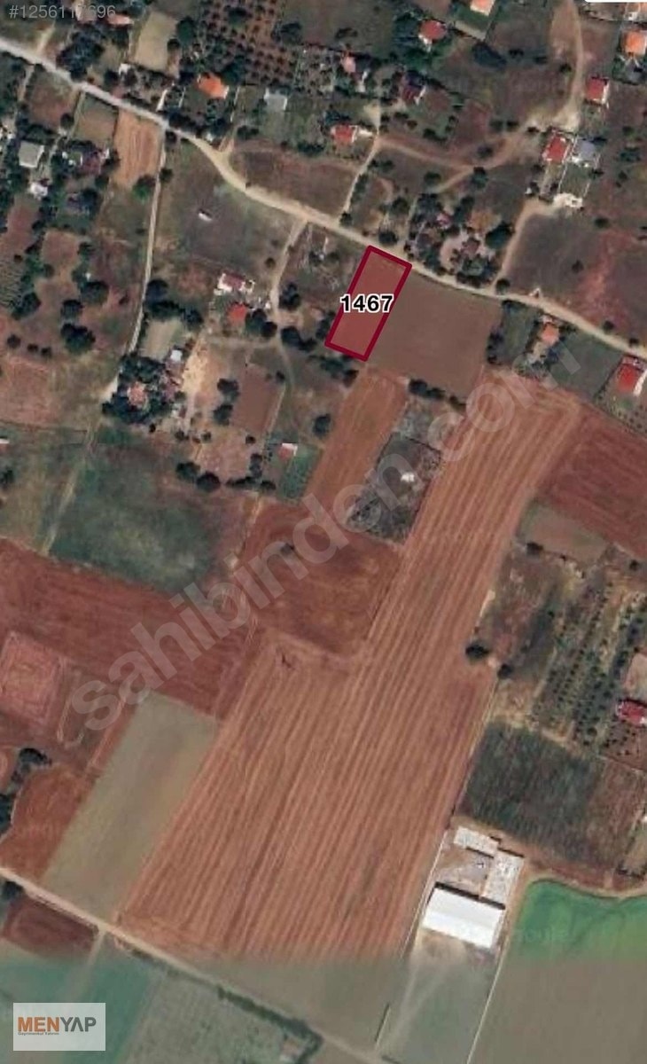 Yeniçiftlik Bağlar Mevkii’nde Deniz Manzaralı 1.285 m² Bağ Yeri — fotoğraf 4