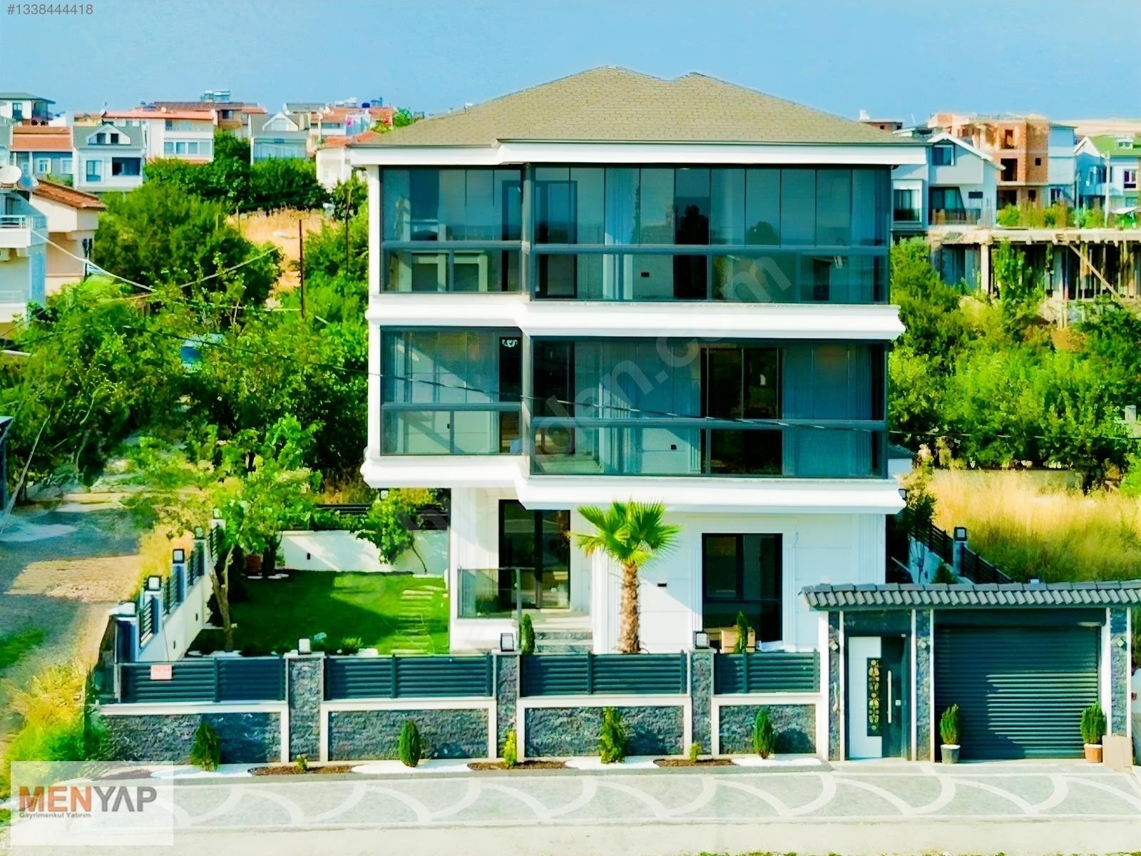 Yeniçiftlik Merkezde Denize Yürüme Mesafesinde Havuzlu 5+1 Villa — fotoğraf 4