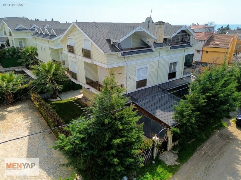 Dereağzı’nda Menyap Palmiye 1 Sitesi’nde Havuzlu 4+1 Villa — fotoğraf 4