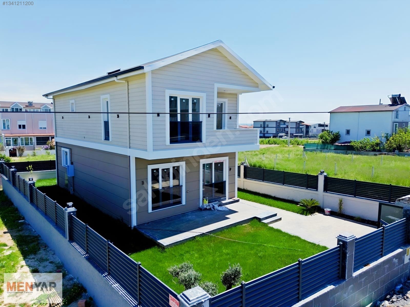 Yeniçiftlik’te 300 m² Arsa İçinde Deniz Manzaralı Müstakil 3+1 Villa — fotoğraf 4