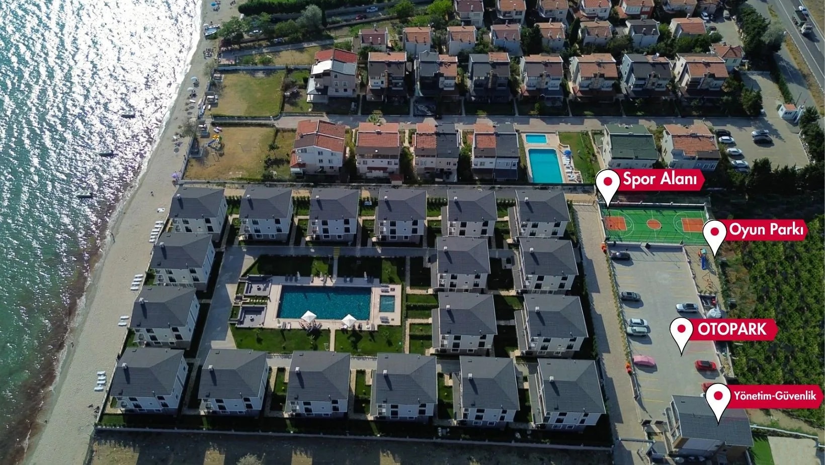 Lilyum Villaları: Yeniçiftlik’te Denize Sıfır Sitede Havuzlu 4+1 Villalar — fotoğraf 4