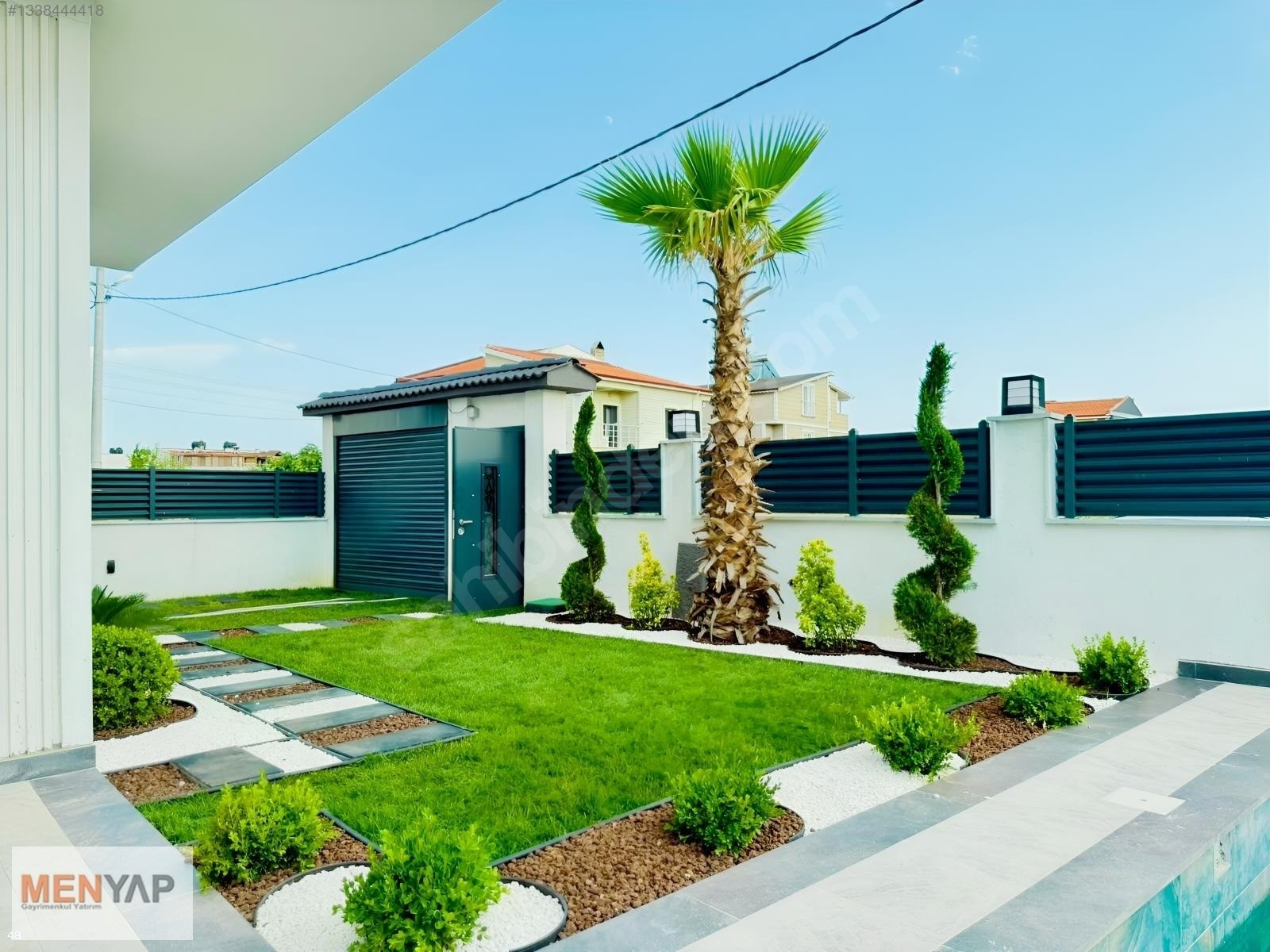 Yeniçiftlik Merkezde Denize Yürüme Mesafesinde Havuzlu 5+1 Villa — fotoğraf 5