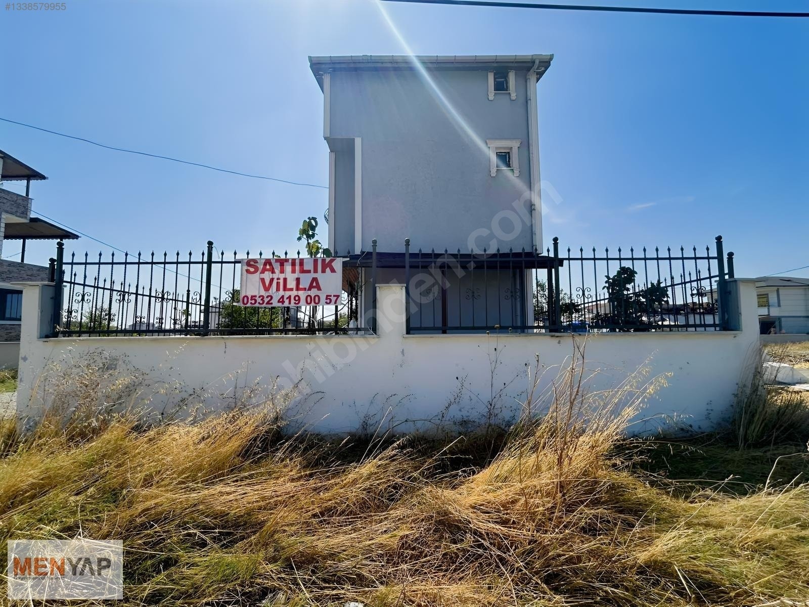Yeniçiftlik’te Cadde Cepheli, Geniş Bahçeli 4+1 Tripleks Villa — fotoğraf 5
