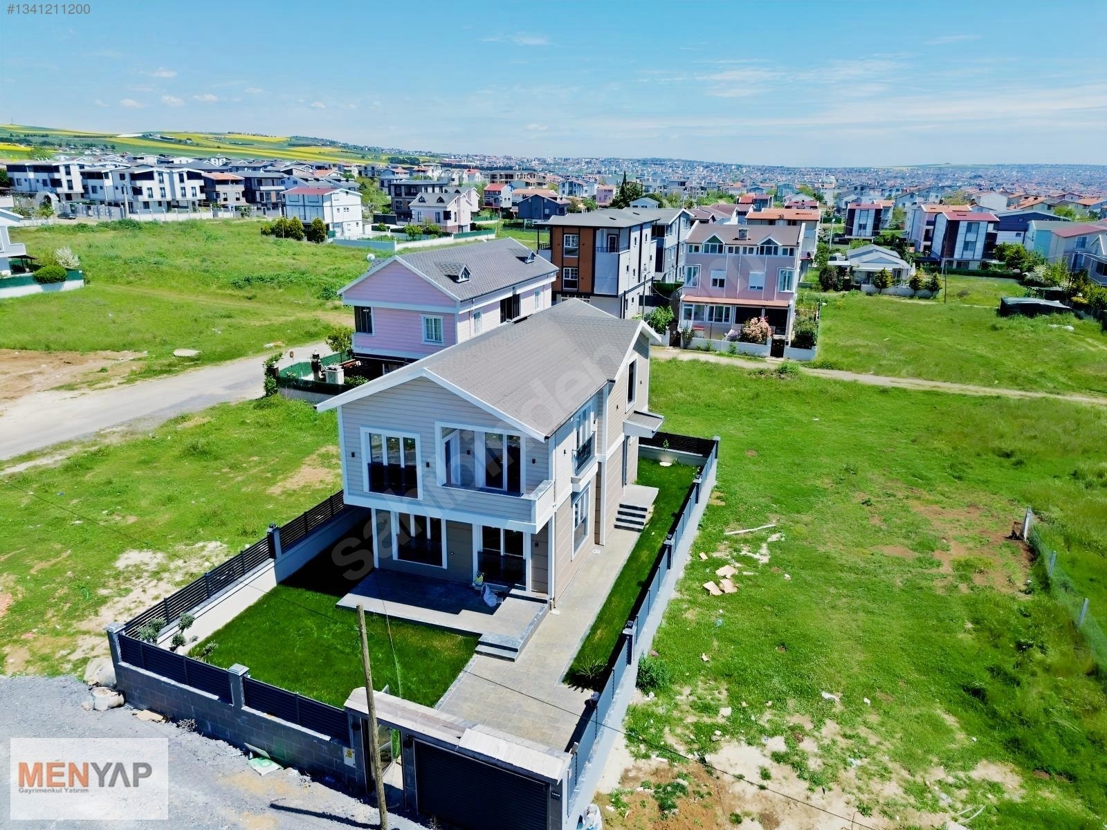 Yeniçiftlik’te 300 m² Arsa İçinde Deniz Manzaralı Müstakil 3+1 Villa — fotoğraf 5