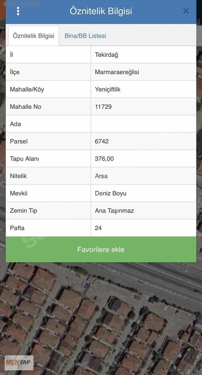 Yeniçiftlik’te Denize 50 Metre, 746 m² Villa İmarlı Müstakil Arsa — fotoğraf 6