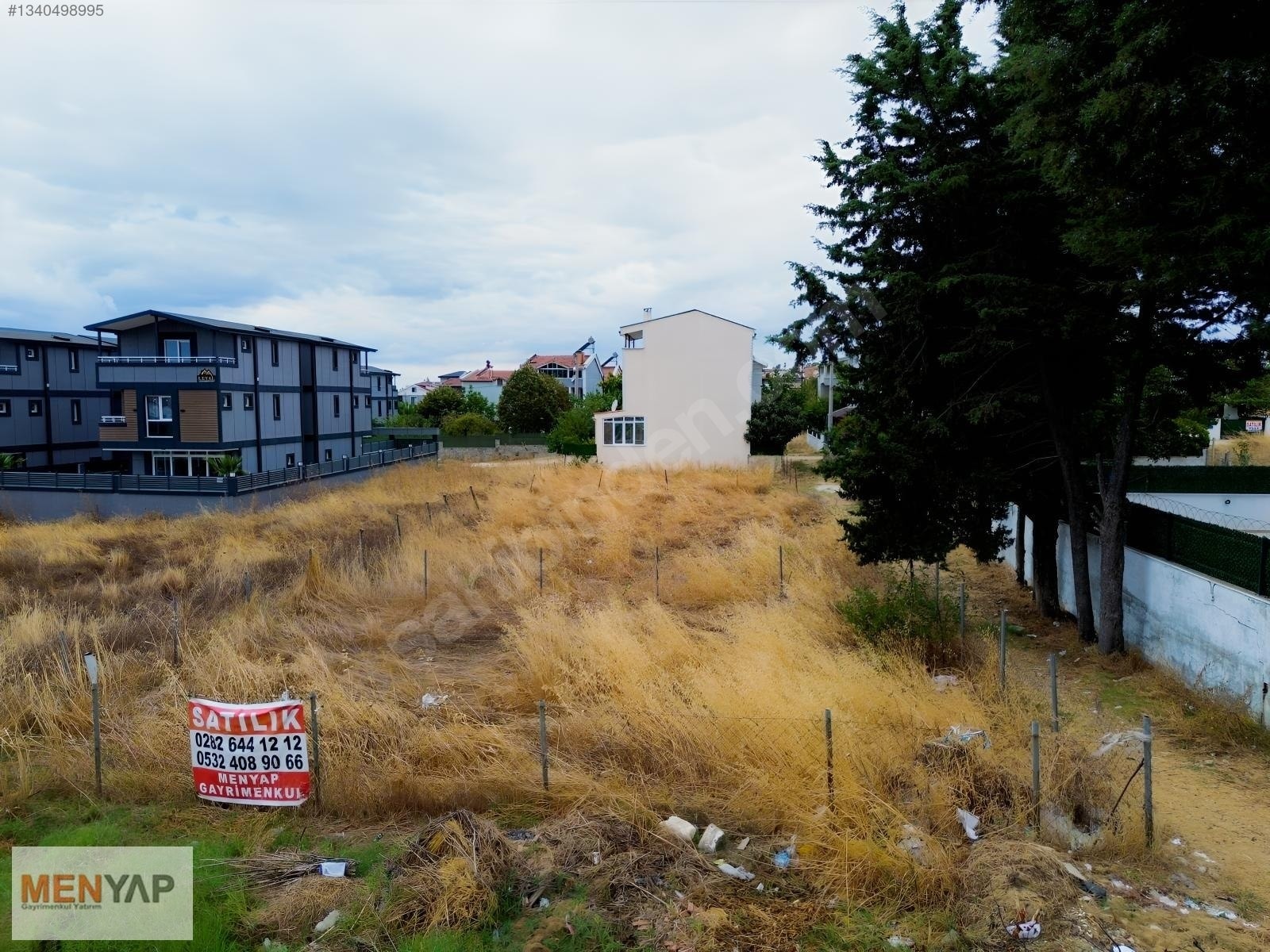 Yeniçiftlik’te Caddeye Cepheli, Denize Yakın Villa İmarlı Arsa — fotoğraf 6