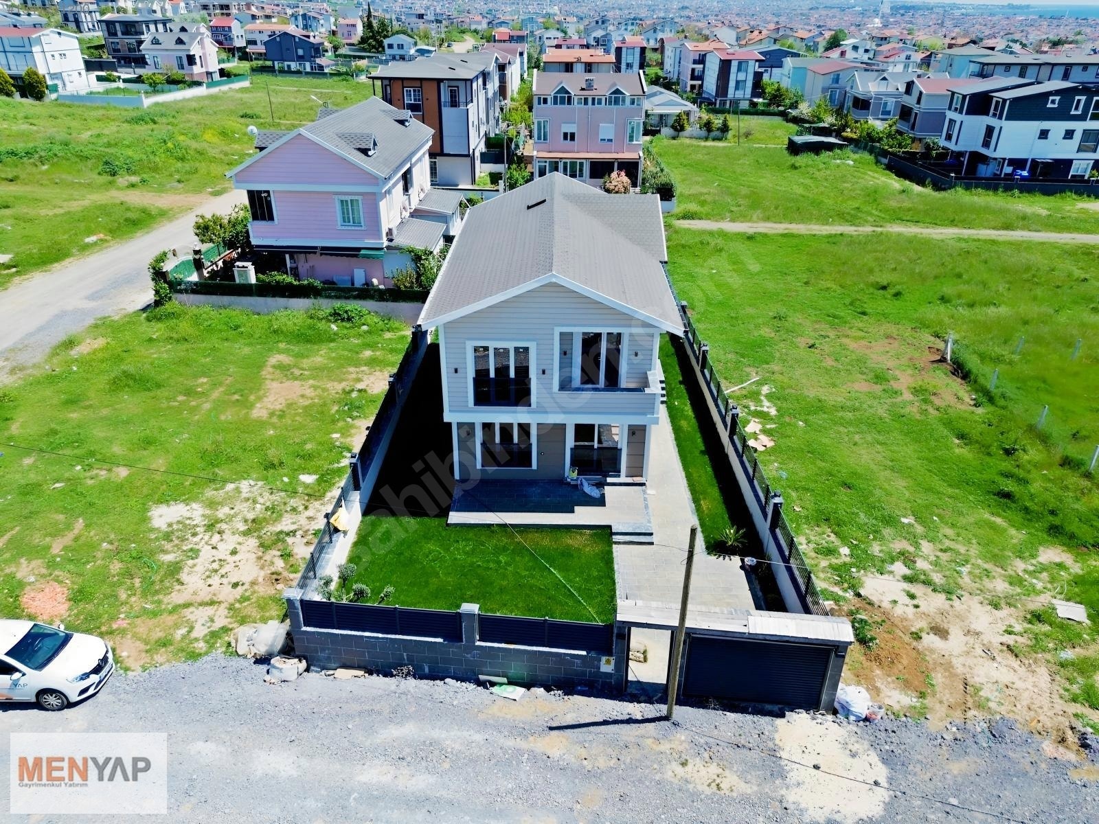 Yeniçiftlik’te 300 m² Arsa İçinde Deniz Manzaralı Müstakil 3+1 Villa — fotoğraf 7