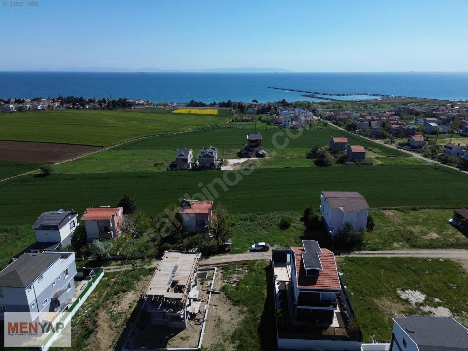 Çeşmeli’de Deniz Manzaralı 247 m² Villa İmarlı Müstakil Arsa — fotoğraf 8