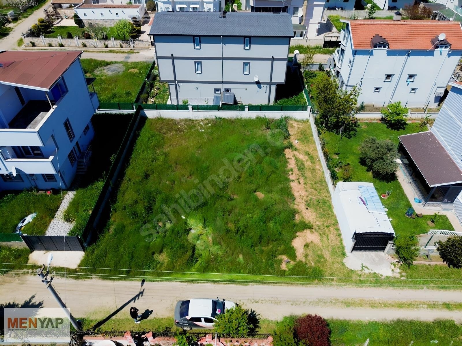 Yeniçiftlik’te Denize 150 Metre, 203 m² Villa İmarlı Arsa — fotoğraf 8