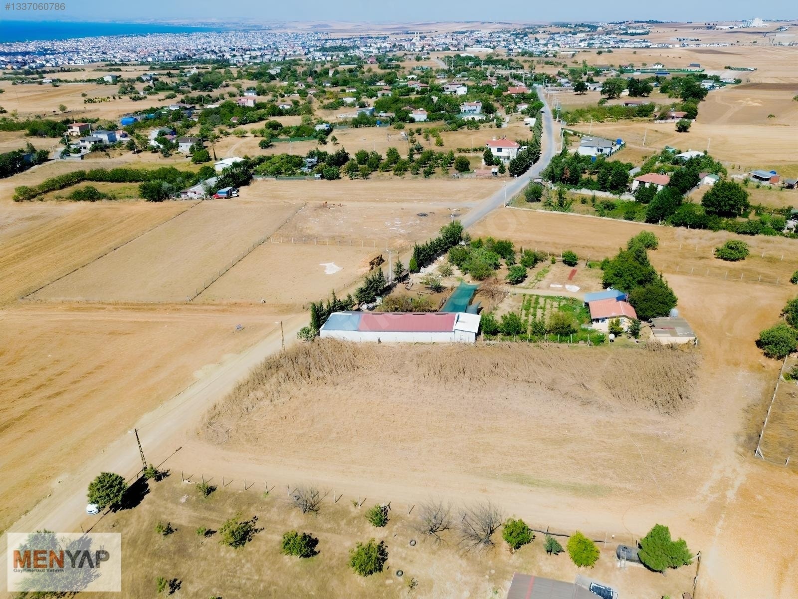 Yeniçiftlik Bağlar Mevkii’nde Deniz Manzaralı 3.130 m² Bağ Yeri — fotoğraf 8