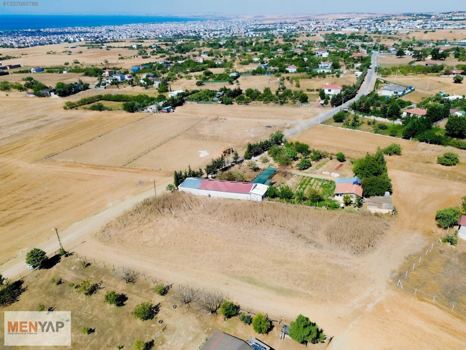 Yeniçiftlik Bağlar Mevkii’nde Deniz Manzaralı 3.130 m² Bağ Yeri — fotoğraf 9