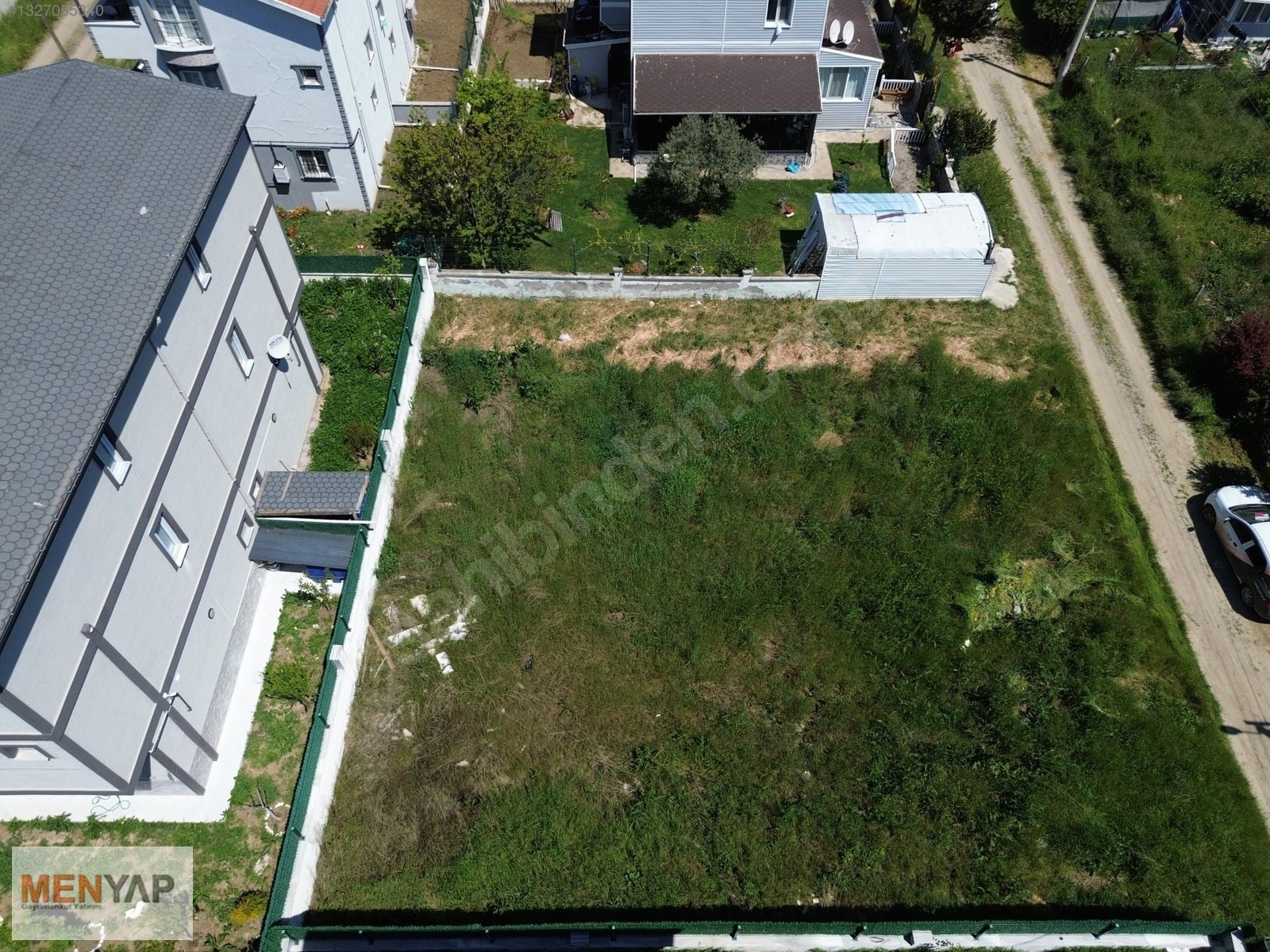 Yeniçiftlik’te Denize 150 Metre, 203 m² Villa İmarlı Arsa — fotoğraf 10