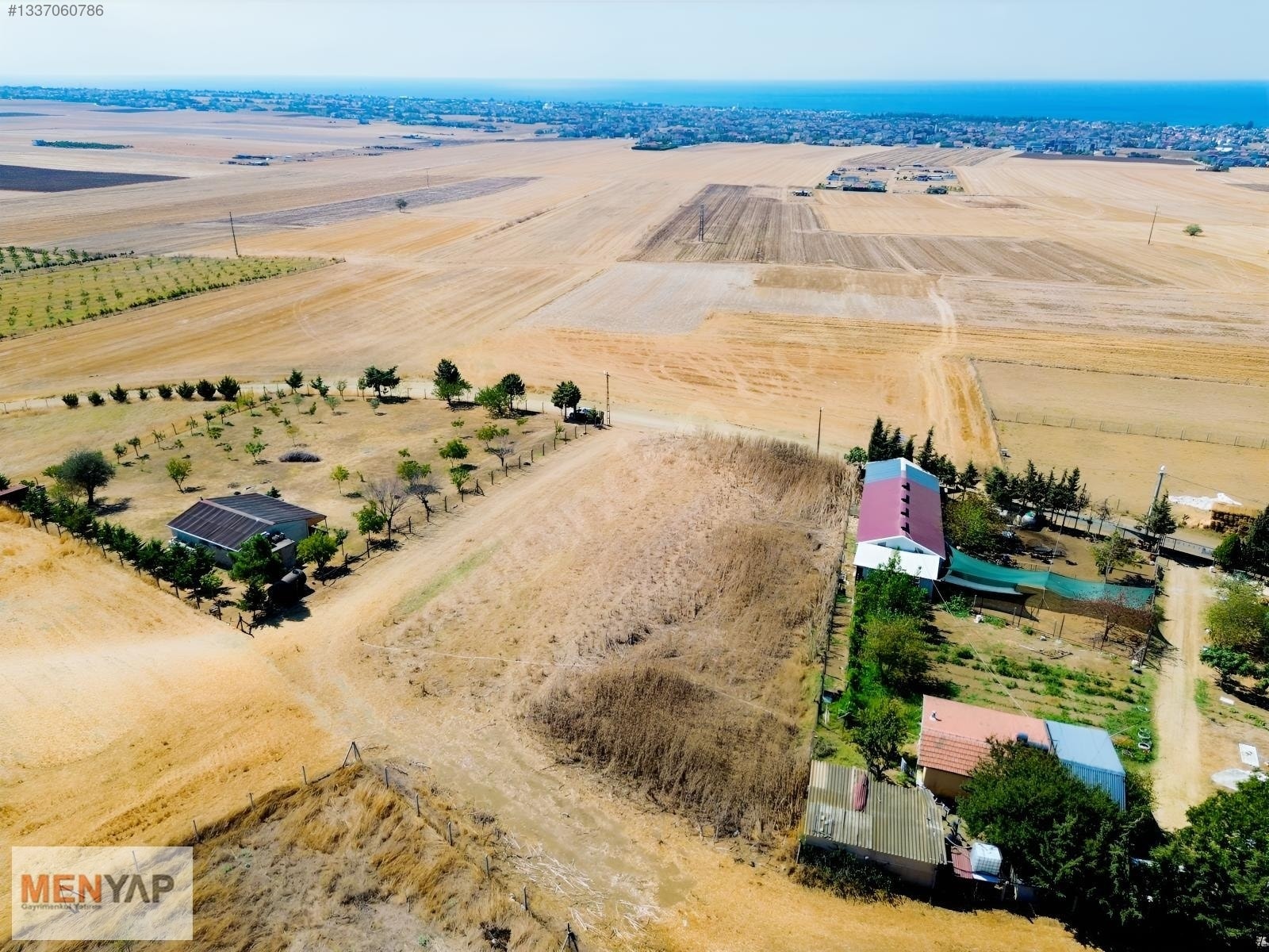 Yeniçiftlik Bağlar Mevkii’nde Deniz Manzaralı 3.130 m² Bağ Yeri — fotoğraf 10