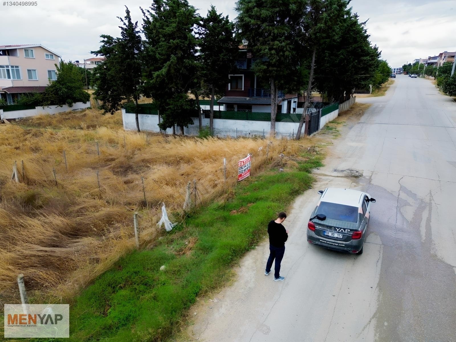 Yeniçiftlik’te Caddeye Cepheli, Denize Yakın Villa İmarlı Arsa — fotoğraf 10