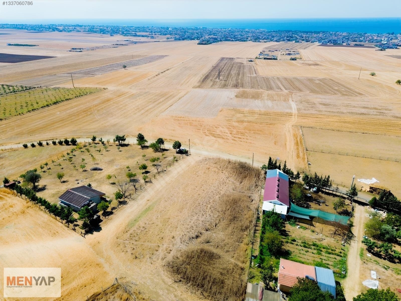 Yeniçiftlik Bağlar Mevkii’nde Deniz Manzaralı 3.130 m² Bağ Yeri — fotoğraf 11