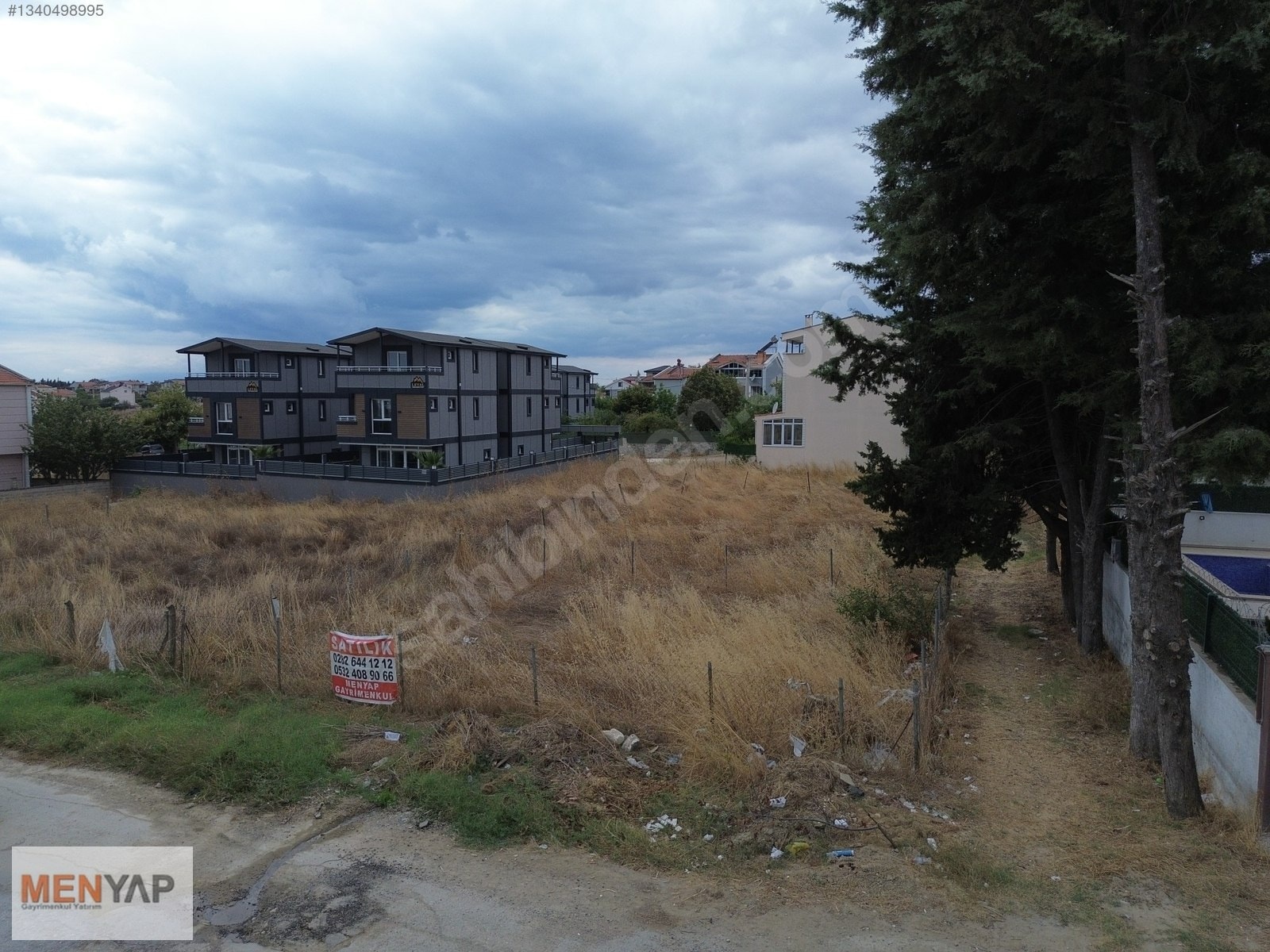 Yeniçiftlik’te Caddeye Cepheli, Denize Yakın Villa İmarlı Arsa — fotoğraf 12