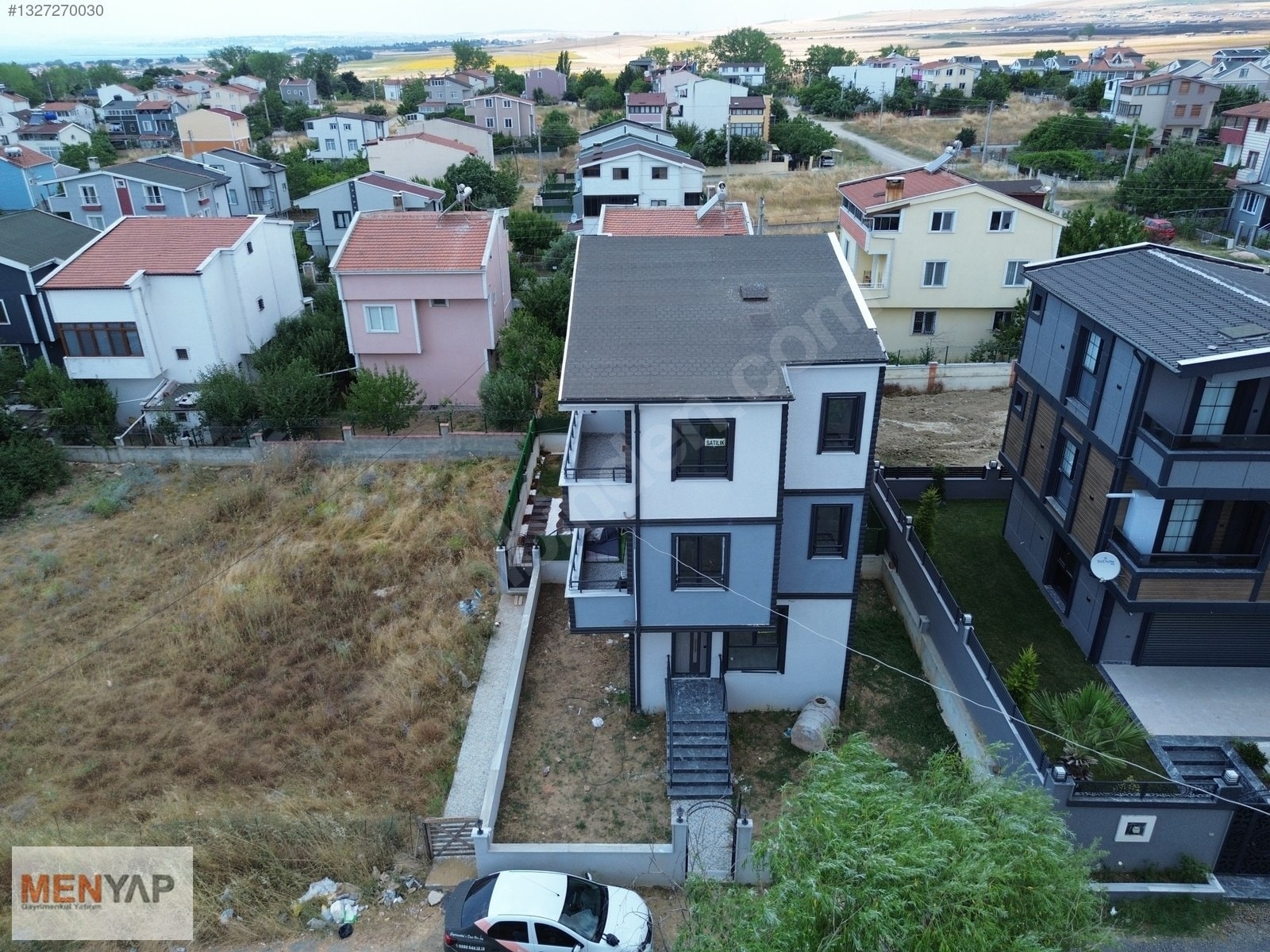 Yeniçiftlik’te Ön Cephe, Deniz Manzaralı, Müstakil Girişli 4+1 Villa — fotoğraf 17