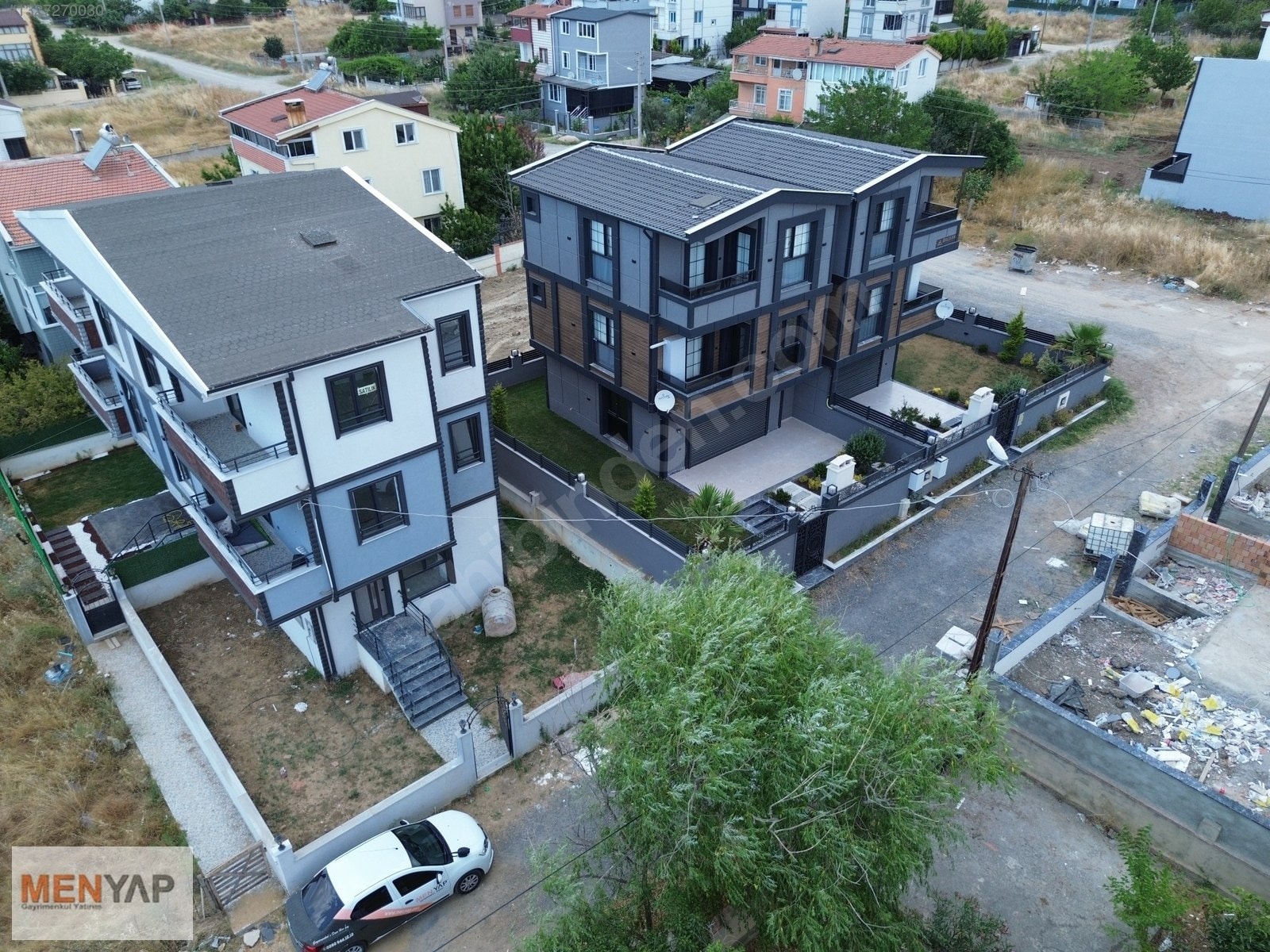 Yeniçiftlik’te Ön Cephe, Deniz Manzaralı, Müstakil Girişli 4+1 Villa — fotoğraf 18