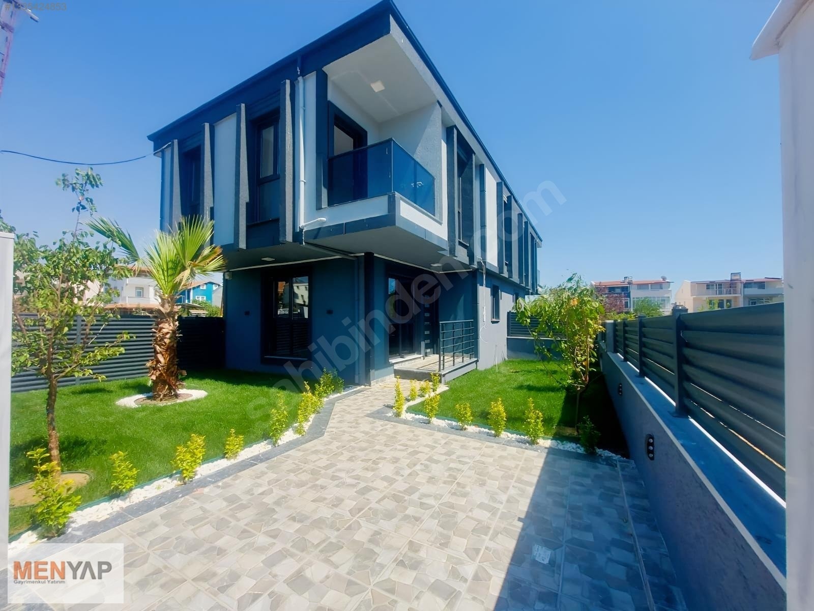 Yeniçiftlik’te Denize 450 Metre, Bahçeli 3+1 Dubleks Villa — fotoğraf 18