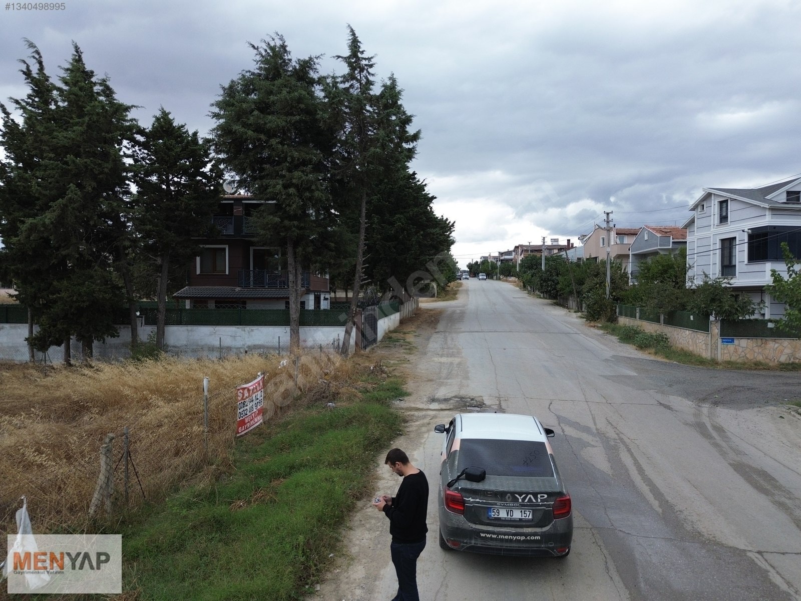 Yeniçiftlik’te Caddeye Cepheli, Denize Yakın Villa İmarlı Arsa — fotoğraf 19