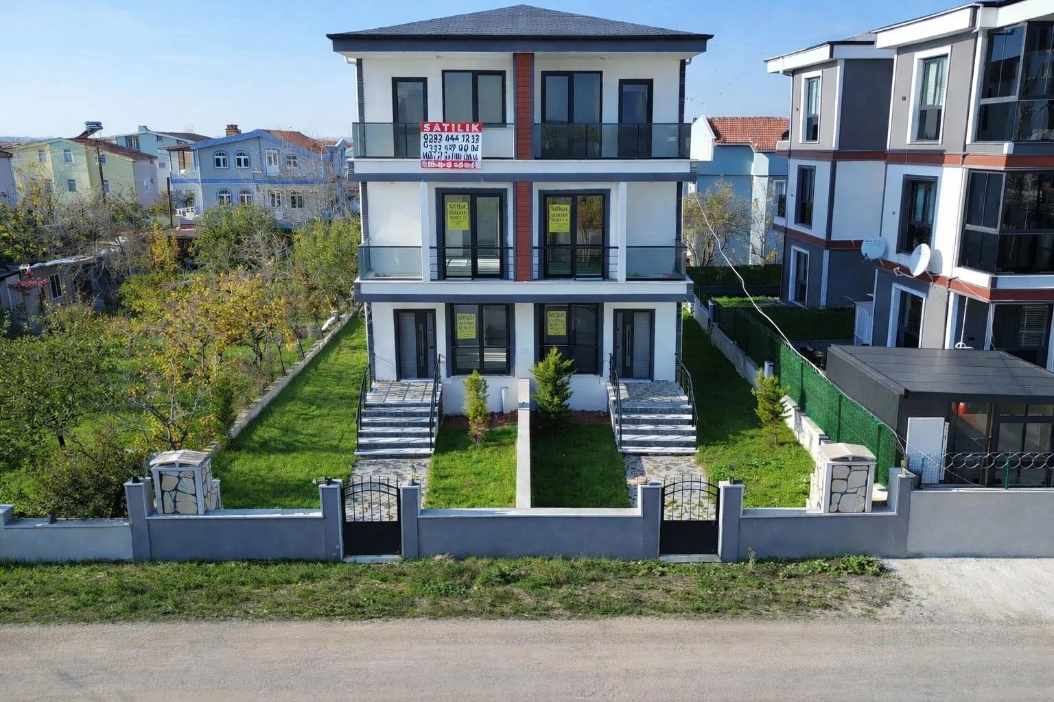 Yeniçiftlik’te Deniz Manzaralı, Müstakil Bahçeli 4+1 Villa — fotoğraf 20