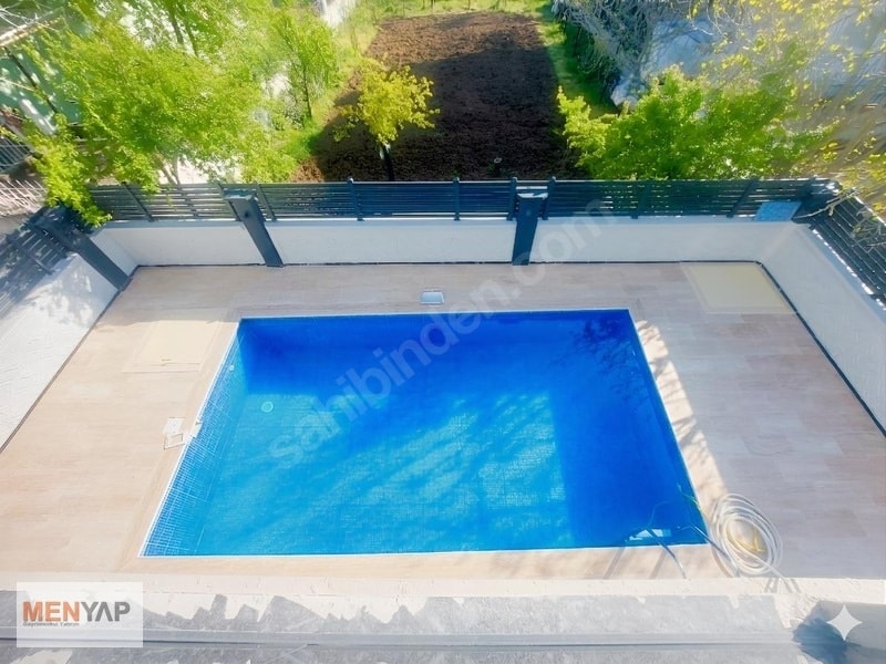 Yeniçiftlik Merkezde Havuzlu, Müstakil 4+1 Dubleks Villa — fotoğraf 22