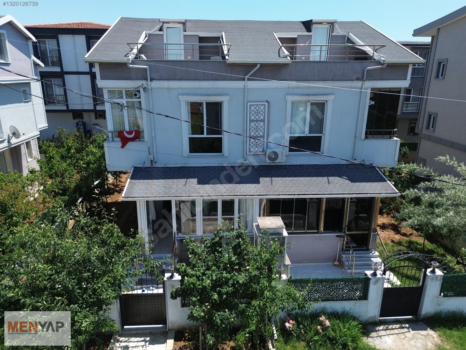 Yeniçiftlik Merkezde Bahçeli 3+1 Tripleks Yazlık Villa — fotoğraf 22