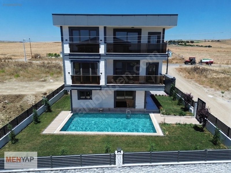 Yeniçiftlik Merkezde 300 m² Arsa İçinde Havuzlu Müstakil 4+1 Villa — fotoğraf 24