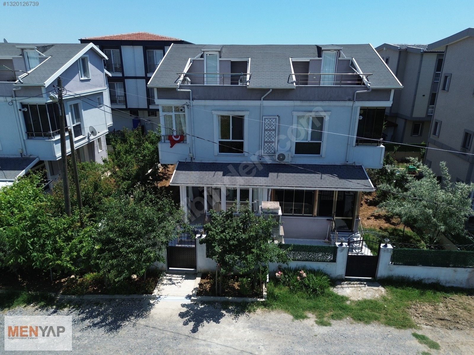 Yeniçiftlik Merkezde Bahçeli 3+1 Tripleks Yazlık Villa — fotoğraf 26