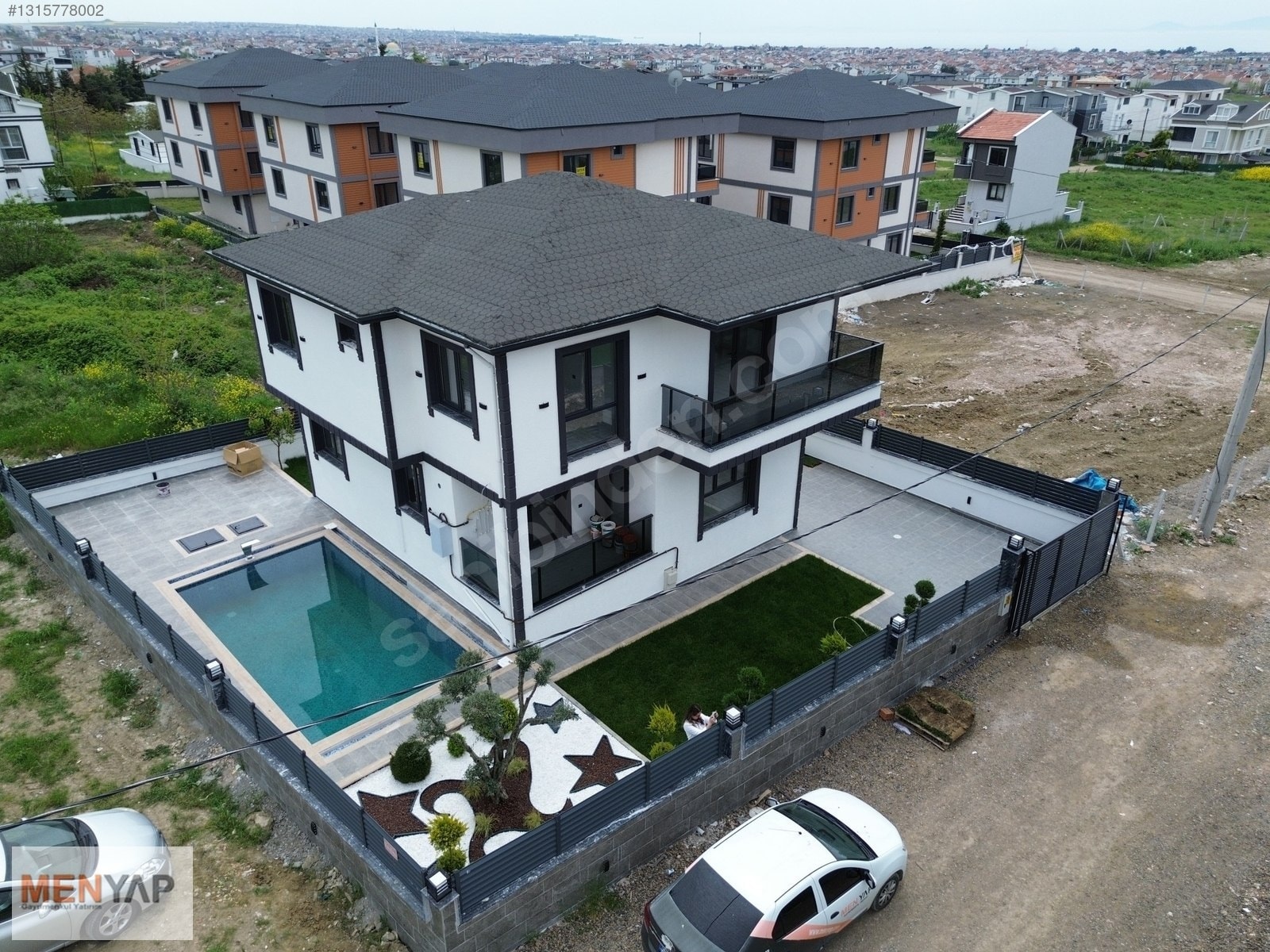 Yeniçiftlik Merkezde 316 m² Arsa İçinde Havuzlu 4+1 Dubleks Villa — fotoğraf 27
