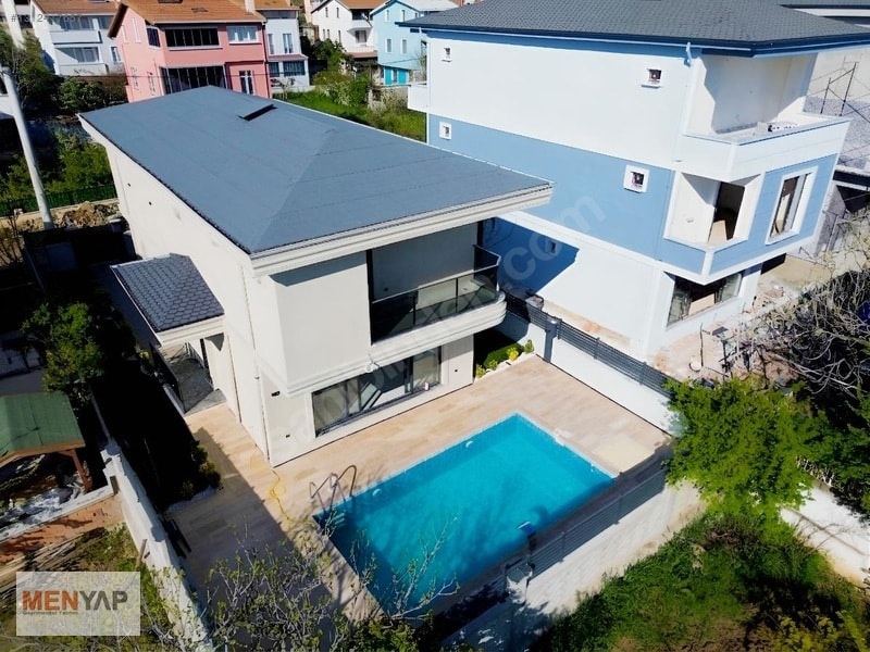 Yeniçiftlik Merkezde Havuzlu, Müstakil 4+1 Dubleks Villa — fotoğraf 29