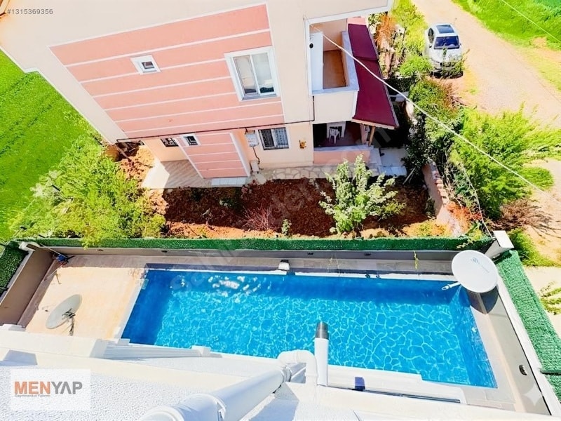 Yeniçiftlik’te Isıtmalı Havuzlu, Kış Bahçeli 4+1 Tripleks Villa — fotoğraf 29