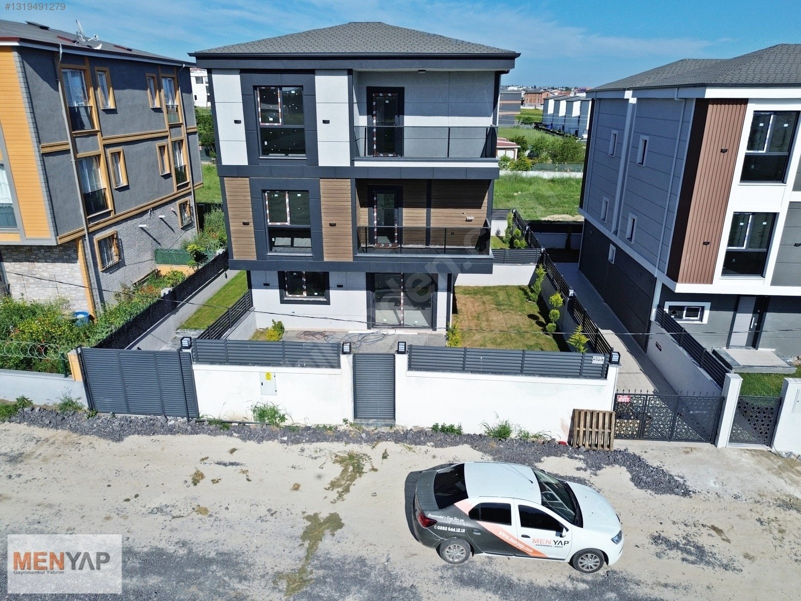 Yeniçiftlik’te Deniz Manzaralı, Müstakil Girişli 4+1 Tripleks Villa — fotoğraf 29