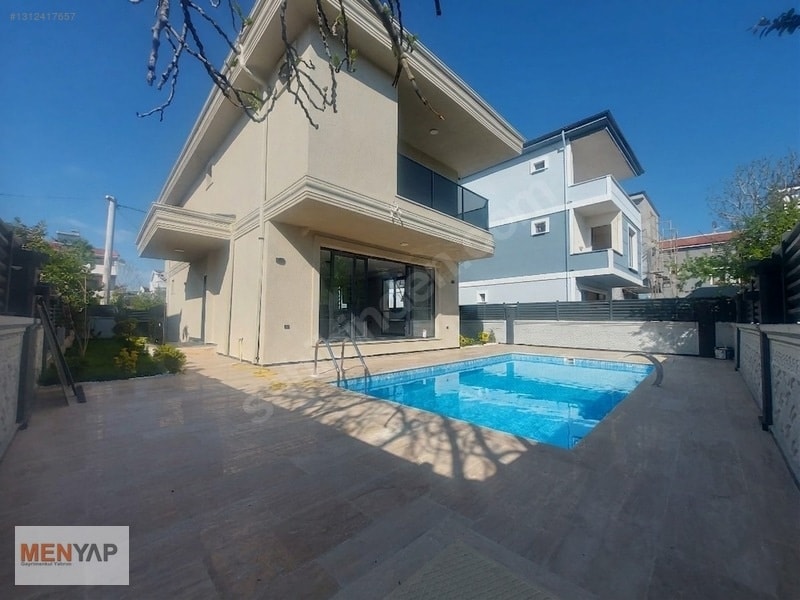 Yeniçiftlik Merkezde Havuzlu, Müstakil 4+1 Dubleks Villa — fotoğraf 30