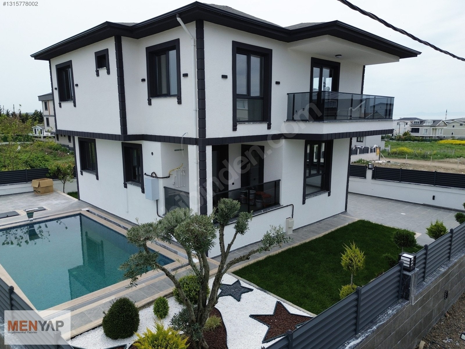 Yeniçiftlik Merkezde 316 m² Arsa İçinde Havuzlu 4+1 Dubleks Villa — fotoğraf 30