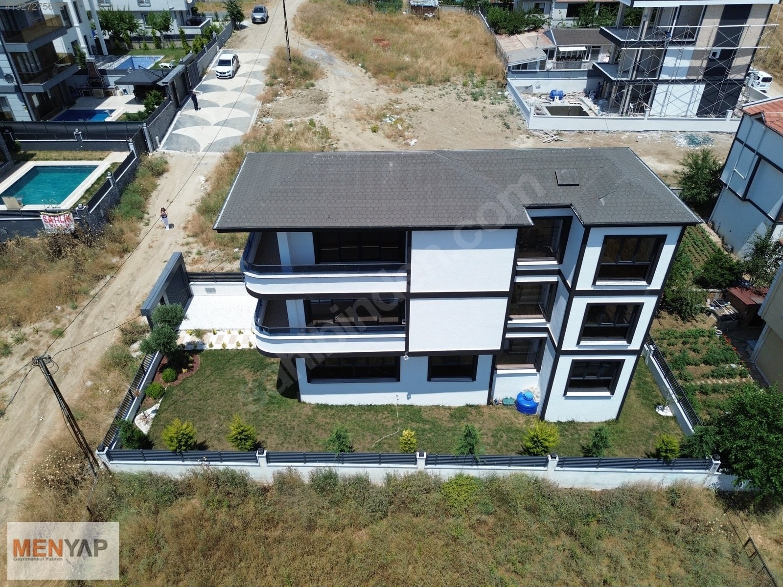 Çeşmeli’de Her Odası Deniz Manzaralı, Saunalı Müstakil 4+1 Tripleks Villa — fotoğraf 30