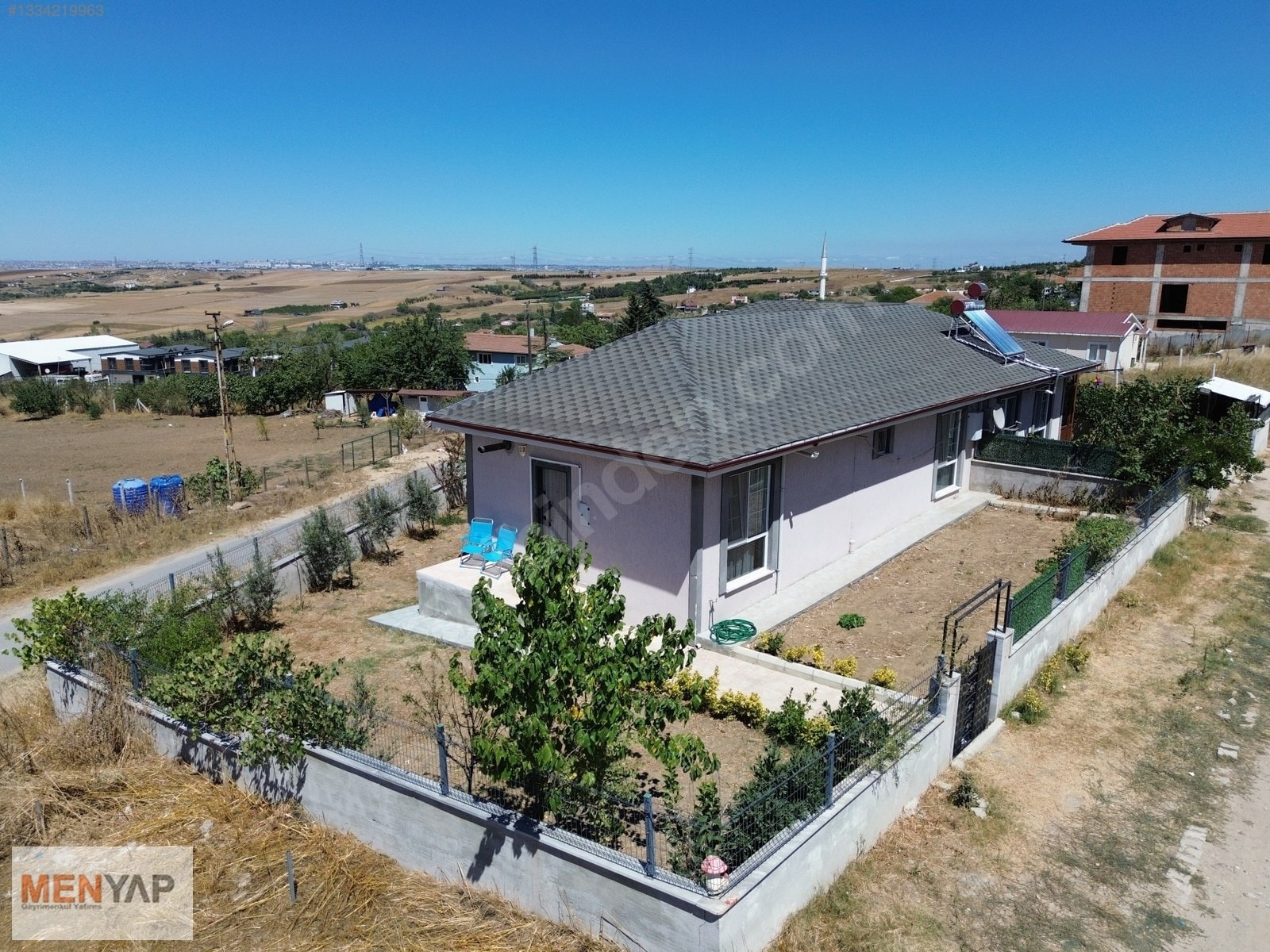 Çeşmeli’de 310 m² Arsa İçinde Tek Katlı Müstakil 3+1 Yazlık — fotoğraf 32