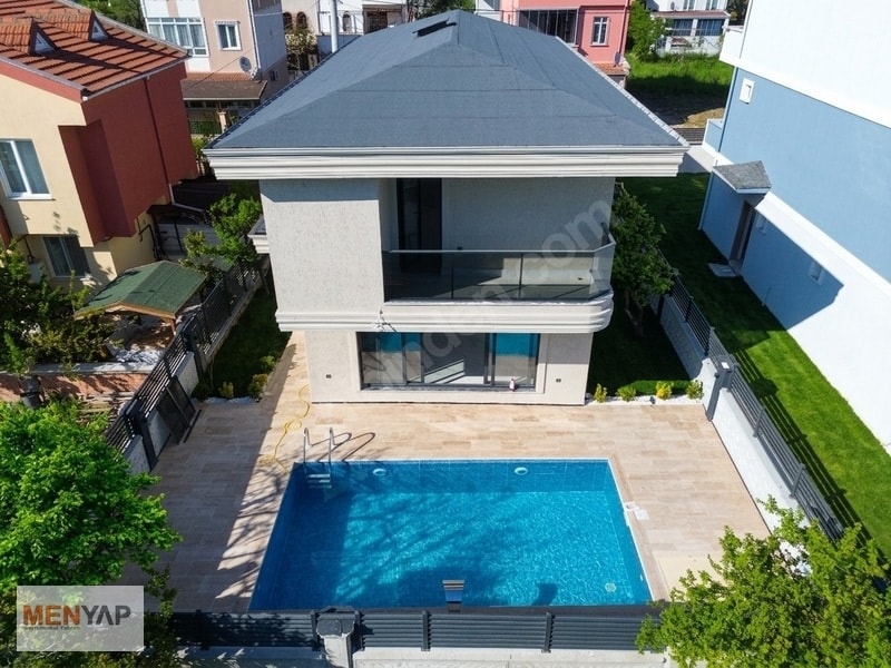 Yeniçiftlik Merkezde Havuzlu, Müstakil 4+1 Dubleks Villa — fotoğraf 34