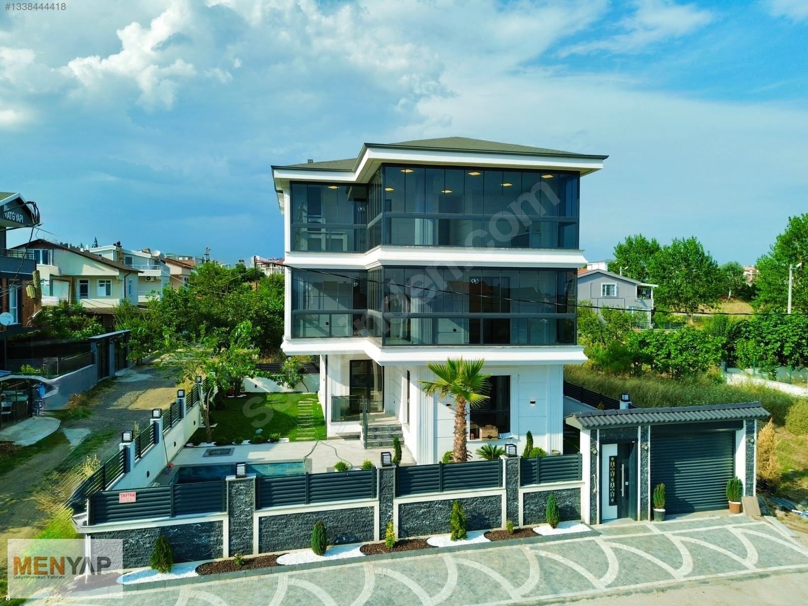 Yeniçiftlik Merkezde Denize Yürüme Mesafesinde Havuzlu 5+1 Villa — fotoğraf 37