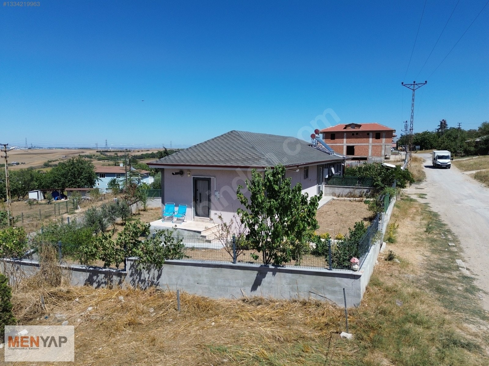 Çeşmeli’de 310 m² Arsa İçinde Tek Katlı Müstakil 3+1 Yazlık — fotoğraf 43