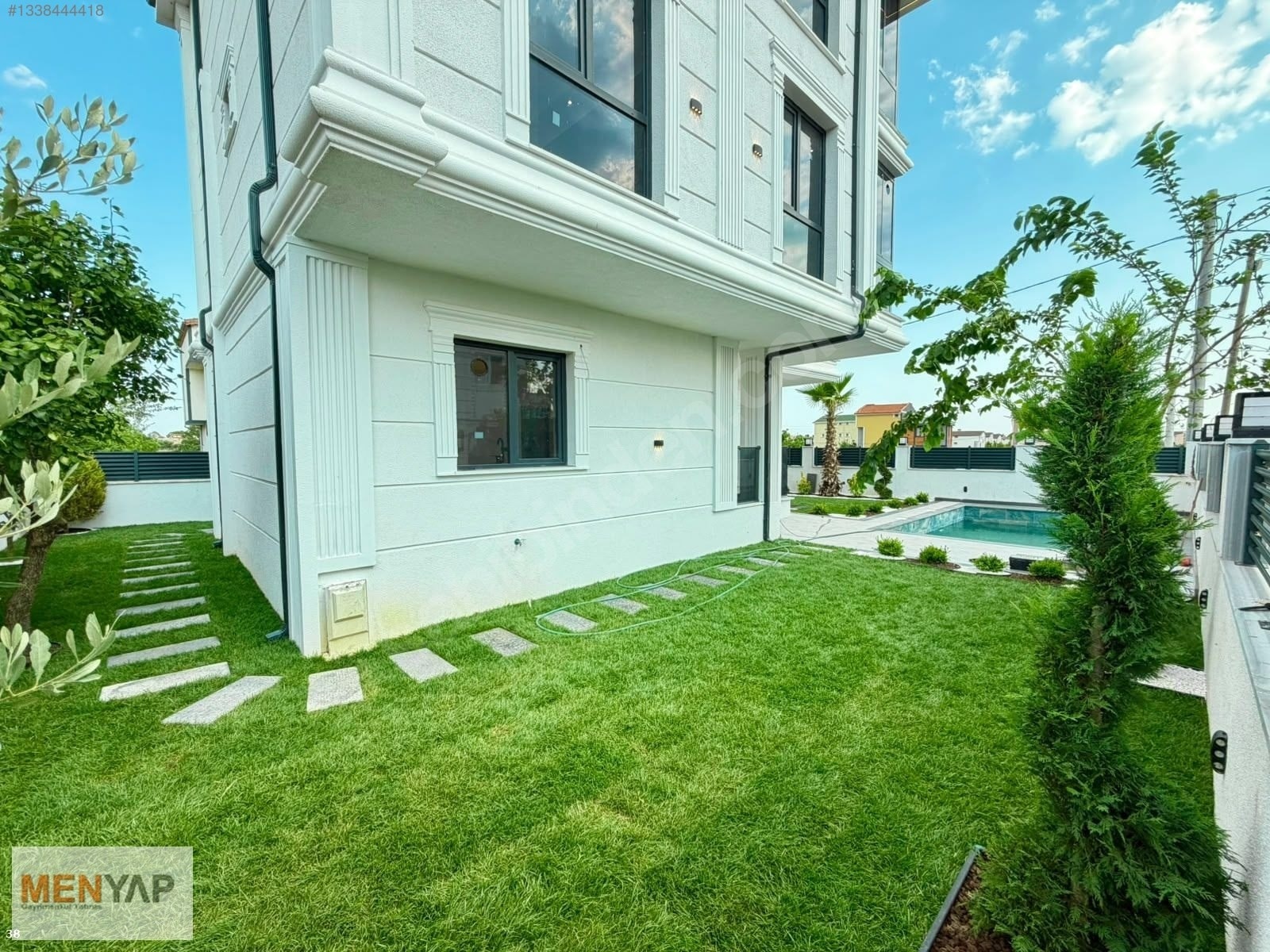 Yeniçiftlik Merkezde Denize Yürüme Mesafesinde Havuzlu 5+1 Villa — fotoğraf 43